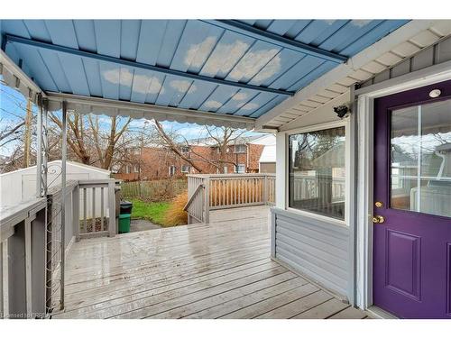 12 Emilie Street, Brantford, ON - Outdoor With Deck Patio Veranda With Exterior