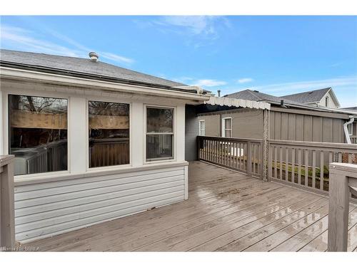 12 Emilie Street, Brantford, ON - Outdoor With Deck Patio Veranda With Exterior