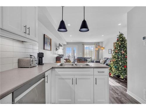 189 Grove Street, Simcoe, ON - Indoor Photo Showing Kitchen With Double Sink