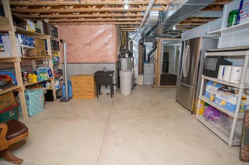 15 Burton Avenue, Mount Pleasant, ON - Indoor Photo Showing Basement