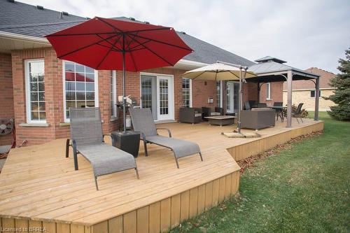 15 Burton Avenue, Mount Pleasant, ON - Outdoor With Deck Patio Veranda With Exterior