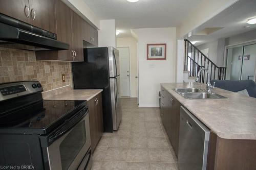 231 Blackburn Drive, Brantford, ON - Indoor Photo Showing Kitchen With Double Sink