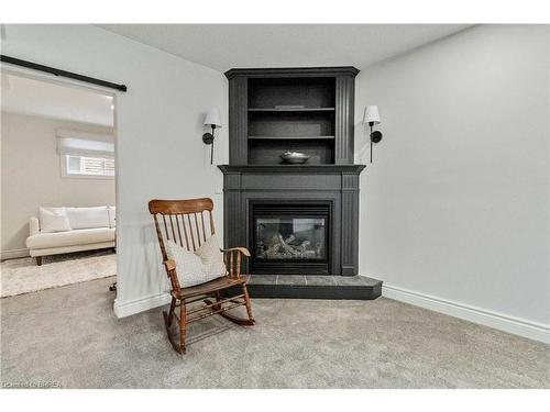 89 Court Drive, Paris, ON - Indoor Photo Showing Living Room With Fireplace