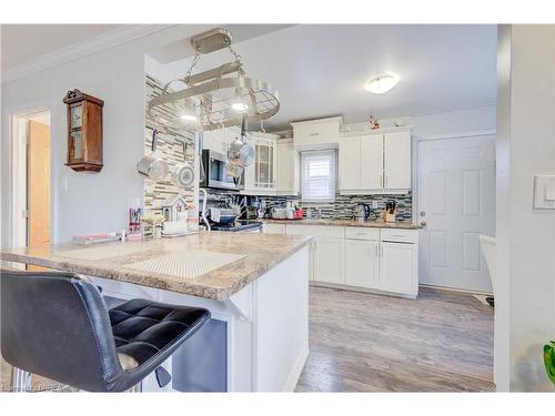 40 Division Street, Brantford, ON - Indoor Photo Showing Kitchen With Double Sink