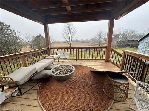 205 Brant Church Road, Mount Pleasant, ON - Outdoor With Deck Patio Veranda With Exterior