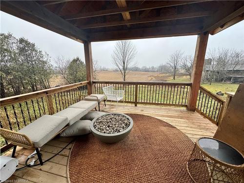 205 Brant Church Road, Mount Pleasant, ON - Outdoor With Deck Patio Veranda With Exterior