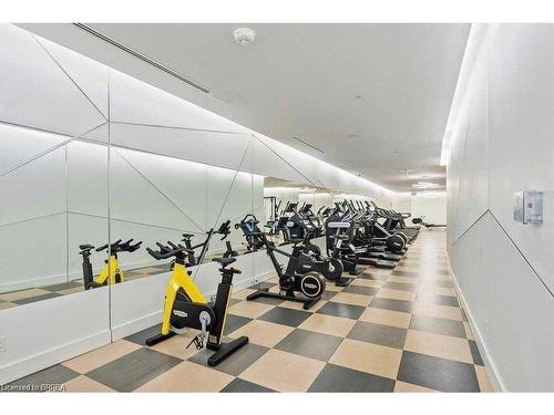 802-50 Ordnance Street, Toronto, ON - Indoor Photo Showing Gym Room