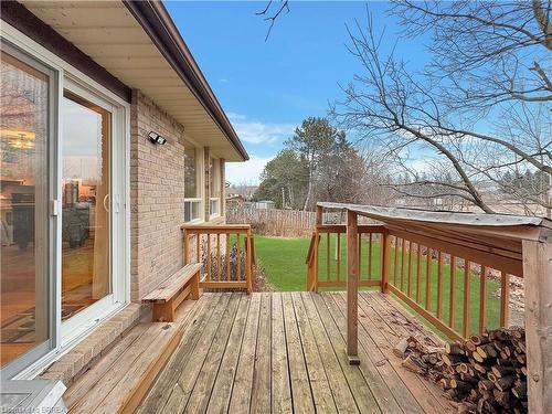 84 Scenic Wood Crescent, Kitchener, ON - Outdoor With Deck Patio Veranda With Exterior