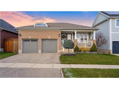 45 Waldie Crescent, Brantford, ON - Outdoor With Deck Patio Veranda With Facade