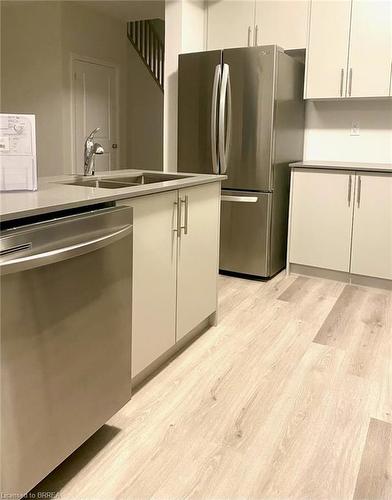 49-155 Equestrian Way, Cambridge, ON - Indoor Photo Showing Kitchen With Double Sink