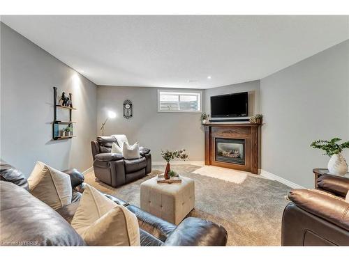 149 Galinee Trail, Port Dover, ON - Indoor Photo Showing Living Room With Fireplace