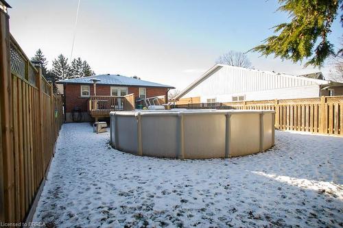 432 Nelson Street, Brantford, ON - Outdoor With Above Ground Pool