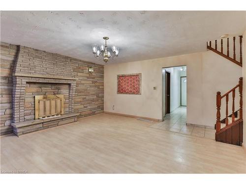 17 Shalfleet Boulevard, Brantford, ON - Indoor With Fireplace