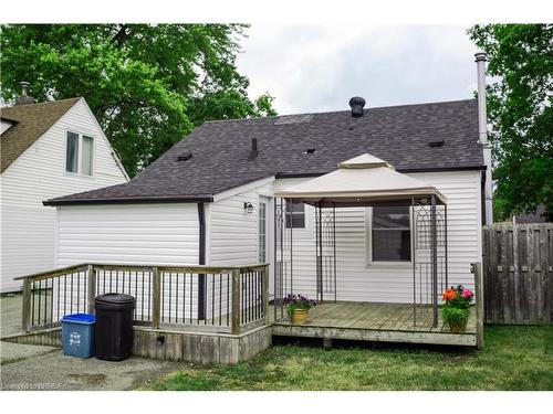 148 Wilkes Street, Brantford, ON - Outdoor With Deck Patio Veranda With Exterior