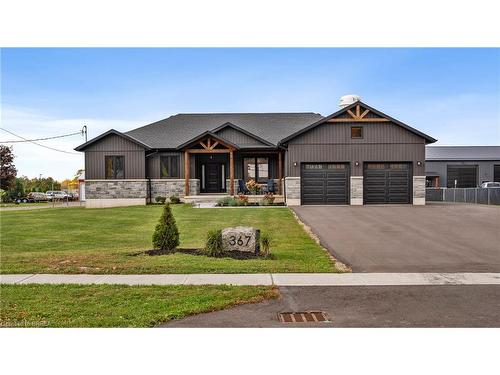 367 Maple Avenue S, Burford, ON - Outdoor With Deck Patio Veranda With Facade