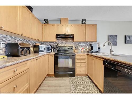 11 Gaal Court, Brantford, ON - Indoor Photo Showing Kitchen With Double Sink