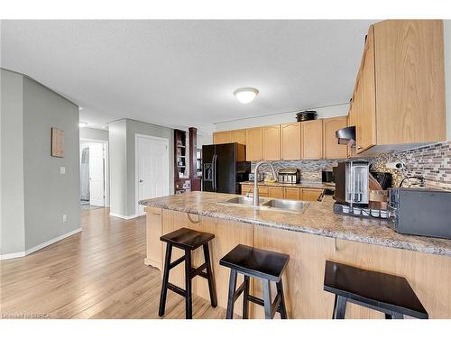 11 Gaal Court, Brantford, ON - Indoor Photo Showing Kitchen With Double Sink