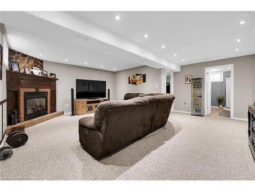 11 Gaal Court, Brantford, ON - Indoor With Fireplace