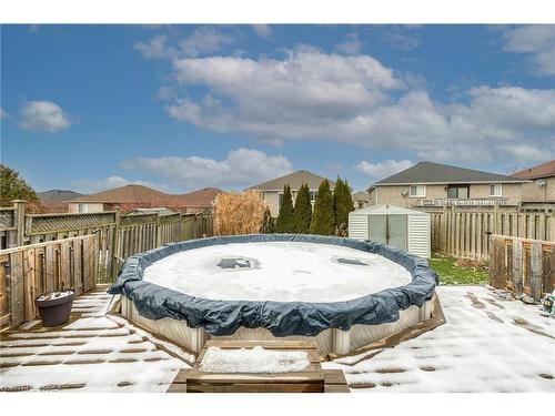 11 Gaal Court, Brantford, ON - Outdoor With Above Ground Pool