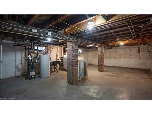 190 Colborne Street W, Brantford, ON - Indoor Photo Showing Basement