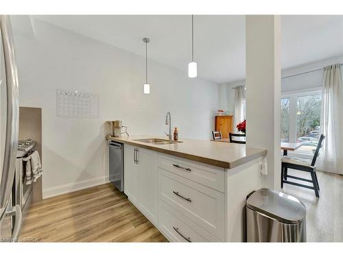 21-33 Jarvis Street, Brantford, ON - Indoor Photo Showing Kitchen With Double Sink