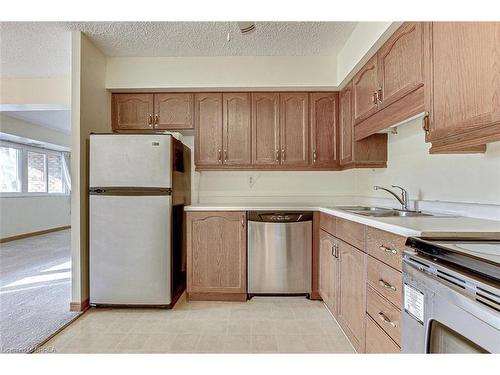 202-164 Paris Road, Brantford, ON - Indoor Photo Showing Kitchen With Double Sink