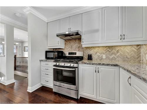 66 Devon Street, Brantford, ON - Indoor Photo Showing Kitchen With Upgraded Kitchen