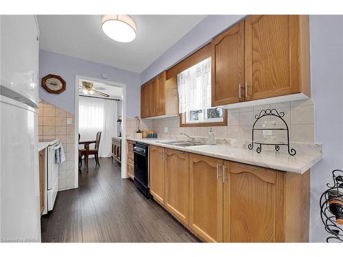 62 St James Street S, Waterford, ON - Indoor Photo Showing Kitchen With Double Sink