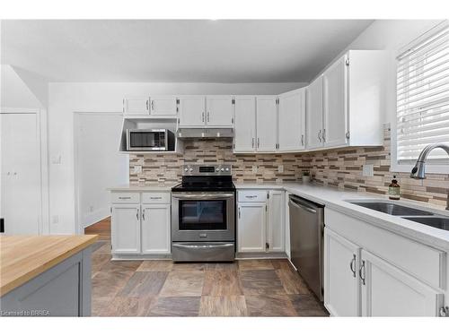 69 Francis Street, Cambridge, ON - Indoor Photo Showing Kitchen With Double Sink With Upgraded Kitchen