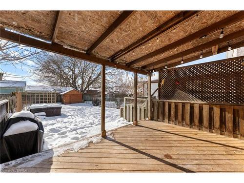 69 Francis Street, Cambridge, ON - Outdoor With Deck Patio Veranda With Exterior