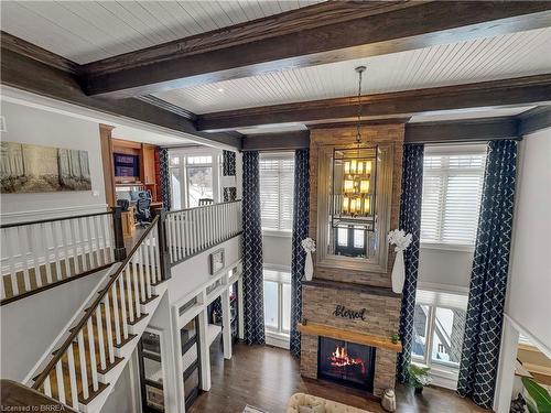 16 Westlake Boulevard, Brantford, ON - Indoor Photo Showing Other Room With Fireplace