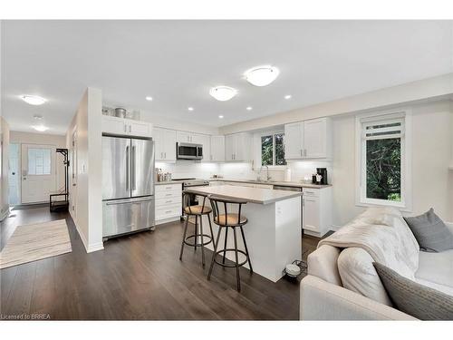 263 Owen Street, Simcoe, ON - Indoor Photo Showing Kitchen With Stainless Steel Kitchen With Upgraded Kitchen