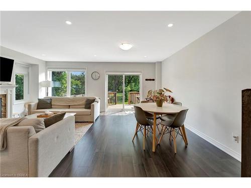 263 Owen Street, Simcoe, ON - Indoor Photo Showing Living Room With Fireplace
