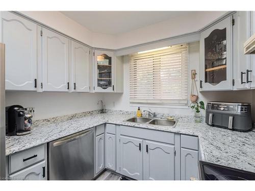 57 Thompson Drive, Port Dover, ON - Indoor Photo Showing Kitchen With Double Sink