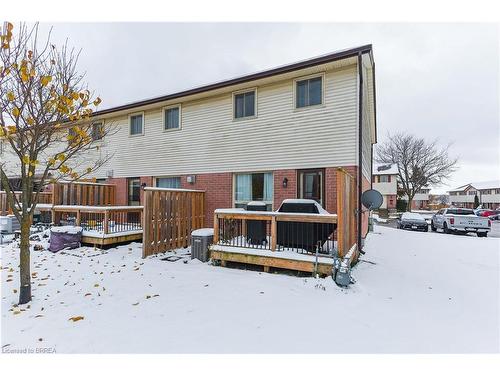 31-1115 Nellis Street, Woodstock, ON - Outdoor With Deck Patio Veranda With Exterior