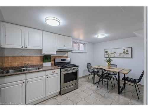 106 Wood Street, Brantford, ON - Indoor Photo Showing Kitchen With Double Sink