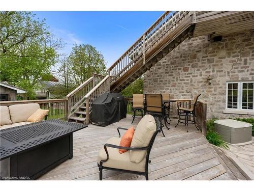 143 East River Road, Paris, ON - Outdoor With Deck Patio Veranda With Exterior