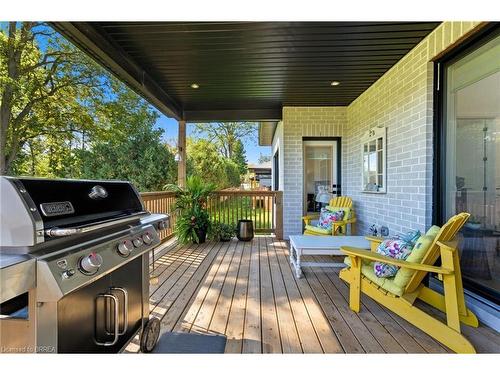 4-242 Mount Pleasant Street, Brantford, ON - Outdoor With Deck Patio Veranda With Exterior
