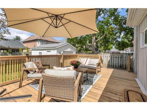 15 Hawarden Avenue, Brantford, ON - Outdoor With Deck Patio Veranda With Exterior