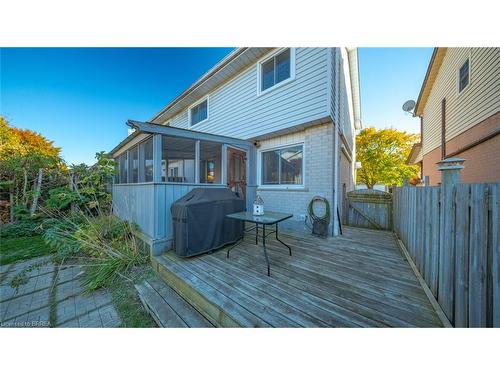 23 Freeman Crescent, Simcoe, ON - Outdoor With Deck Patio Veranda With Exterior