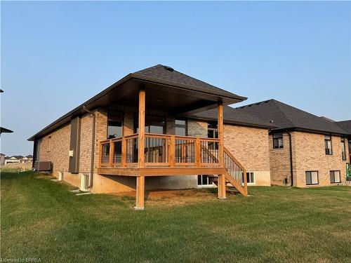 105 Craddock Boulevard, Jarvis, ON - Outdoor With Deck Patio Veranda