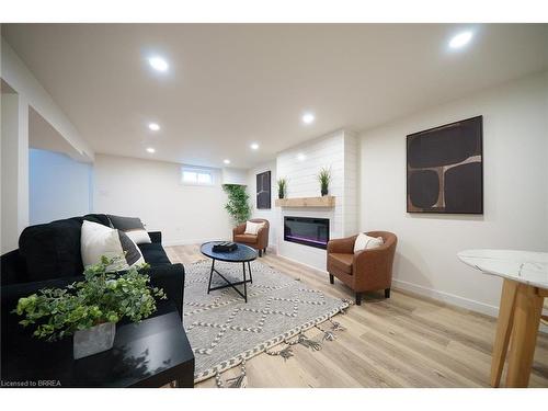 37 Rowanwood Avenue, Brantford, ON - Indoor With Fireplace