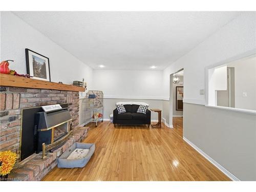 36 Black Locust Way, Brantford, ON - Indoor Photo Showing Living Room With Fireplace