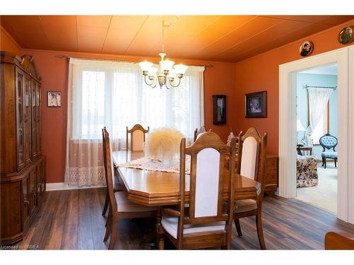331 Middle Townline Road, Harley, ON - Indoor Photo Showing Dining Room