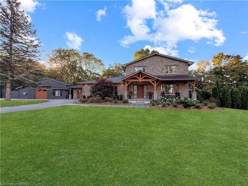 360 Robinson Road, Brantford, ON - Outdoor With Deck Patio Veranda With Facade