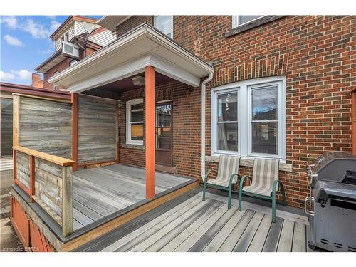 134 Sherman Avenue S, Hamilton, ON - Outdoor With Deck Patio Veranda With Exterior