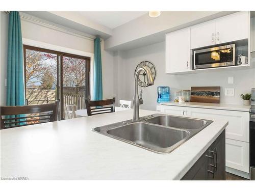 D2-12 Brantwood Park Road, Brantford, ON - Indoor Photo Showing Kitchen With Double Sink