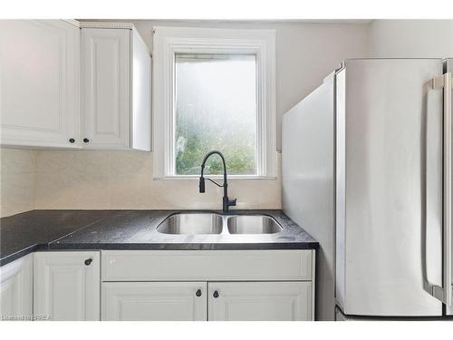 166 Beach Road, Hamilton, ON - Indoor Photo Showing Kitchen With Double Sink