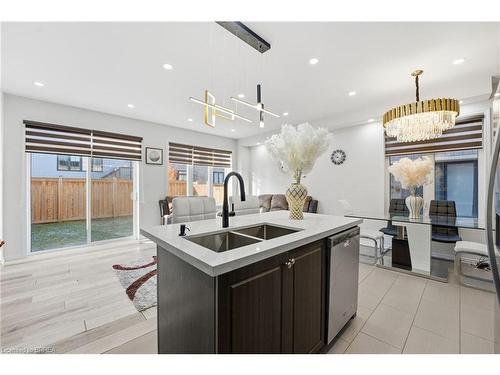 29 Arnold Marshall Boulevard, Caledonia, ON - Indoor Photo Showing Kitchen With Double Sink