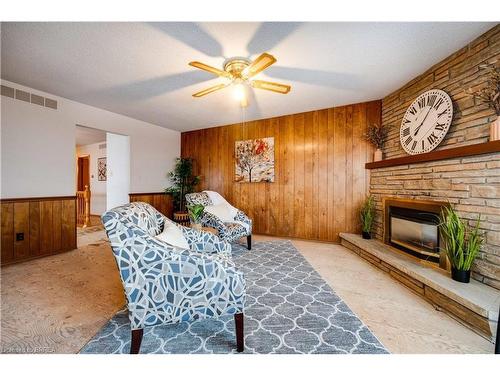 46 Esther Avenue, Cambridge, ON - Indoor With Fireplace